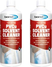 2x Bond It PVCu Solvent