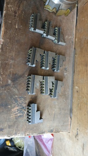 Metal lathe chuck jaws - lathe, various
