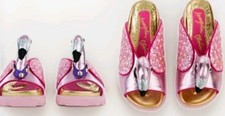 Irregular Choice  TESORO MIO FLAMINGO Sandal Rare Bag Seperate