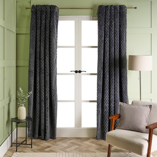 Ohs waffle fleece curtains - ohs,