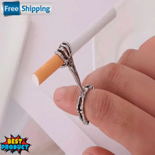 Silver Finger Cigarette Holder