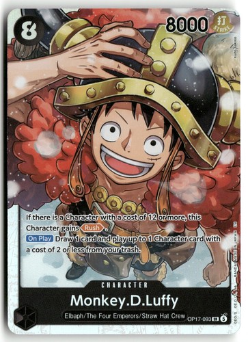 Monkey luffy op17 093 - (093), op17-093