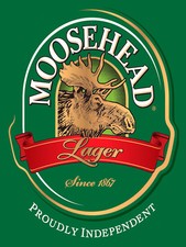 Moose head lager retro - moose, metal