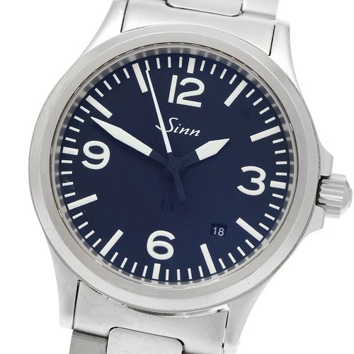 Sinn 656 date black dial - black,