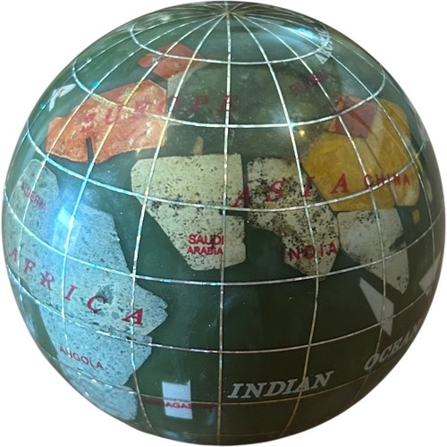 Mini globe paperweight - globe,