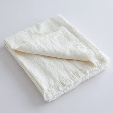 King Linens 100% Linen Throw