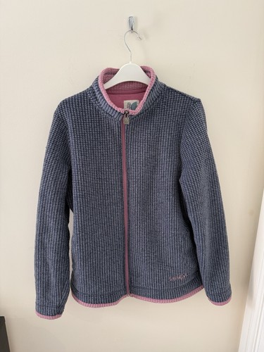 Ladies ariana full - zip, waffle