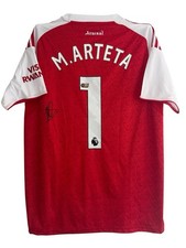 Mikel Arteta Arsenal Signed