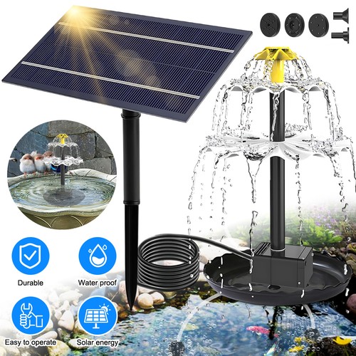 Solar water fountain - water, 2