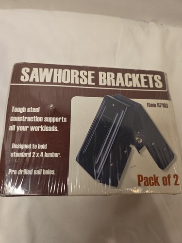 Pack sawhorse brackets 67163 - brackets,
