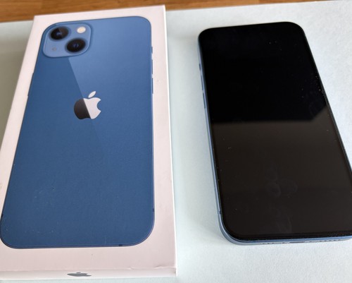 Apple iphone 256gb blue - 13,