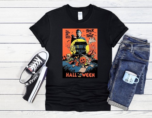 Halloween shirt spooky house - halloween, t-shirt