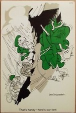 Ivan Cumberpatch, mountaineering, humour "that's handy - here's our tent"