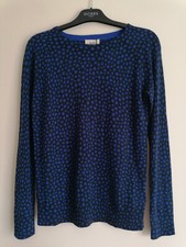 Hush Malin Blue Star Printed Jumper size XXS Wool Blend
