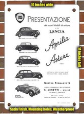 Metal Sign - 1939 Lancia
