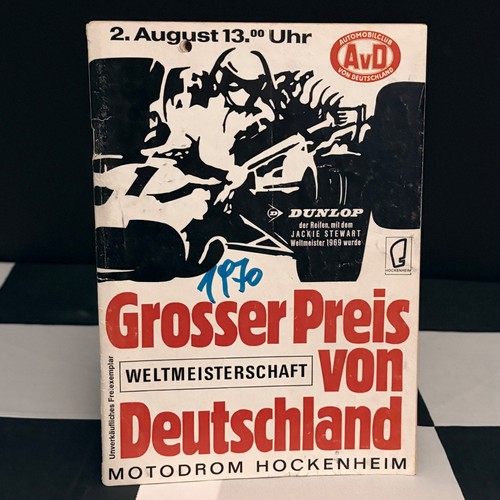 1970 german hockenheim ring - hockenheim,