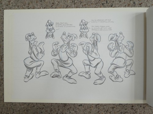 Disney original goofy model - original,