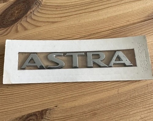Genuine new astra boot badge - new,