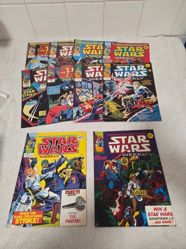 Vintage star wars weekly - star,