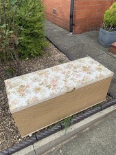 Lloyd Loom Style Woven Ottoman