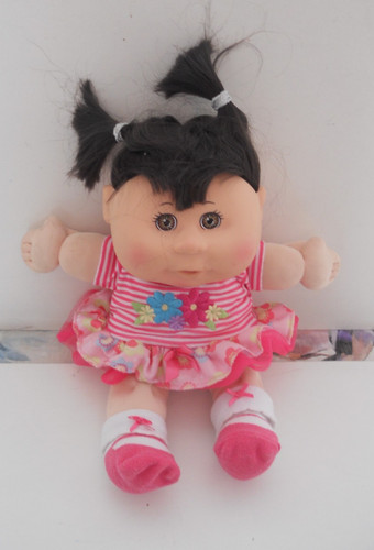 Cabbage patch black hair - black,