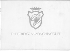 1974 Ford Granada Ghia Coupé car brochure