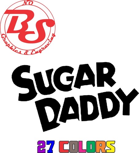 Sugar daddy decal offensive - 6",