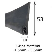 Jumbo Rubber Vertical Fin Flap