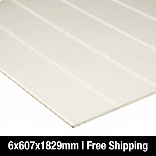 Primed beaded mdf wall panel - mdf,