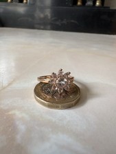 QVC Rose Gold Plated Ring with