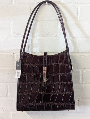 Casa borse brown burgundy - di,