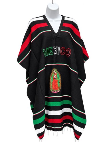 Mexican poncho cape - mexican,