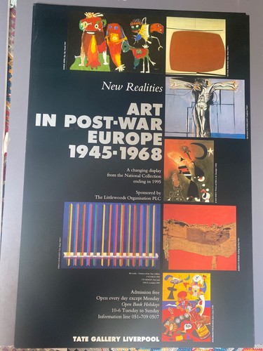 Vintage art exhibition poster - vintage,