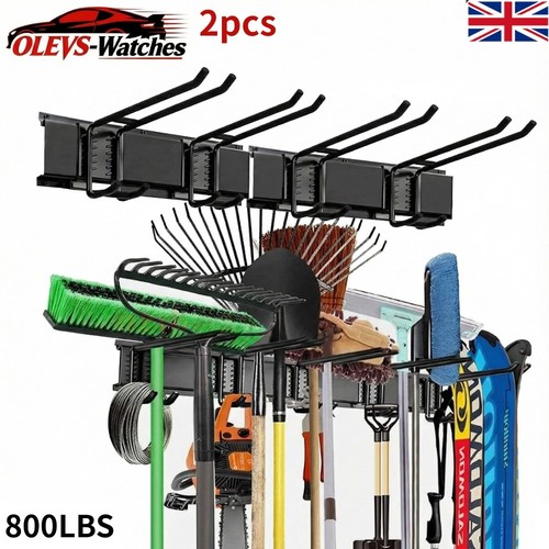 Garage garden tool holder - 2x,