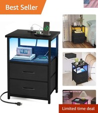 Bedside Table with USB