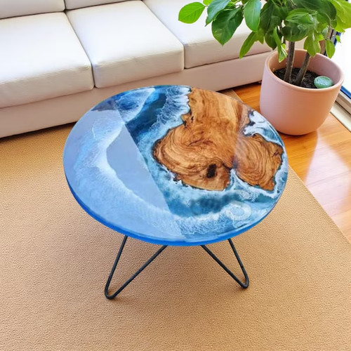 Handmade resin beach art - handmade,