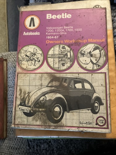 Vintage volkswagon beetle - vw,