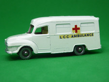 Matchbox Lesney No.14c Bedford Lomas Ambulance (V/RARE SPW ROOF DECAL GUIDES)
