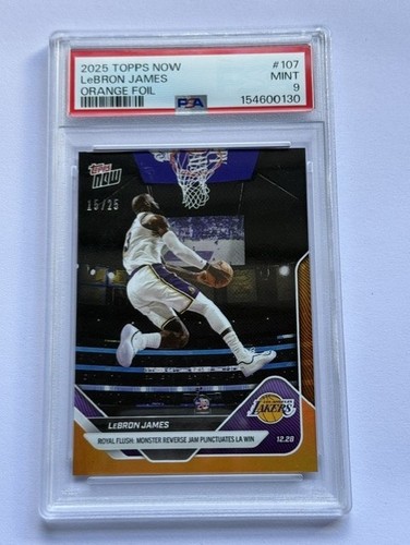 2025 topps now orange - now,