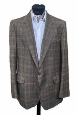 VINTAGE BLADEN R.WATSON HOGG WOOL TWEED JACKET 44 L 1970'S