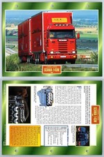 Scania 143M - 1992 - Flatbeds & Tippers Atlas Trucks Maxi Card