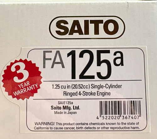 Saito fa125a 52cc - fa125a, 20.52cc