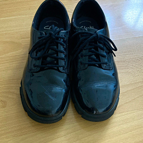 Clarks black leather - clarks,