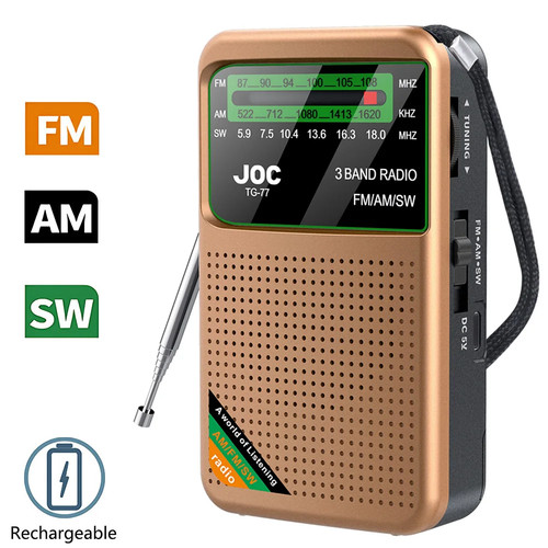 Portable mini pocket radio - portable,