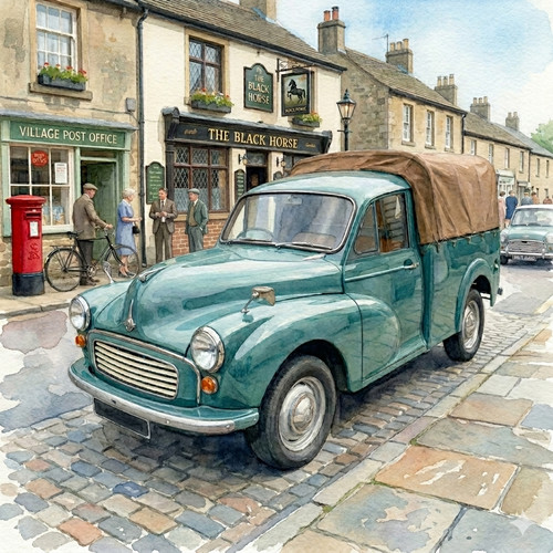 Morris minor pick - morris, classic