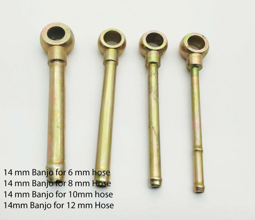 Long sleeve banjo eye union - 4",