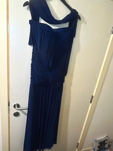 Navy ruched long - navy,