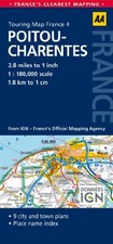 4. Pitou-Charentes: AA Road Map France, AA Publishing