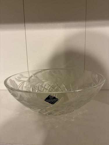 Edinburgh crystal bowl cut - bowl,