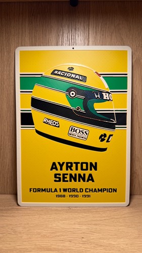 Ayrton senna helmet world - senna, f1